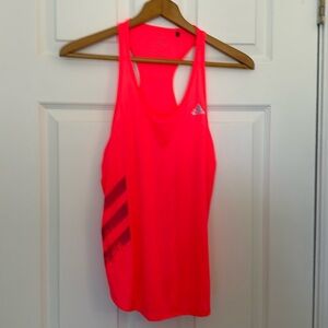 Neon Adidas Racerback top